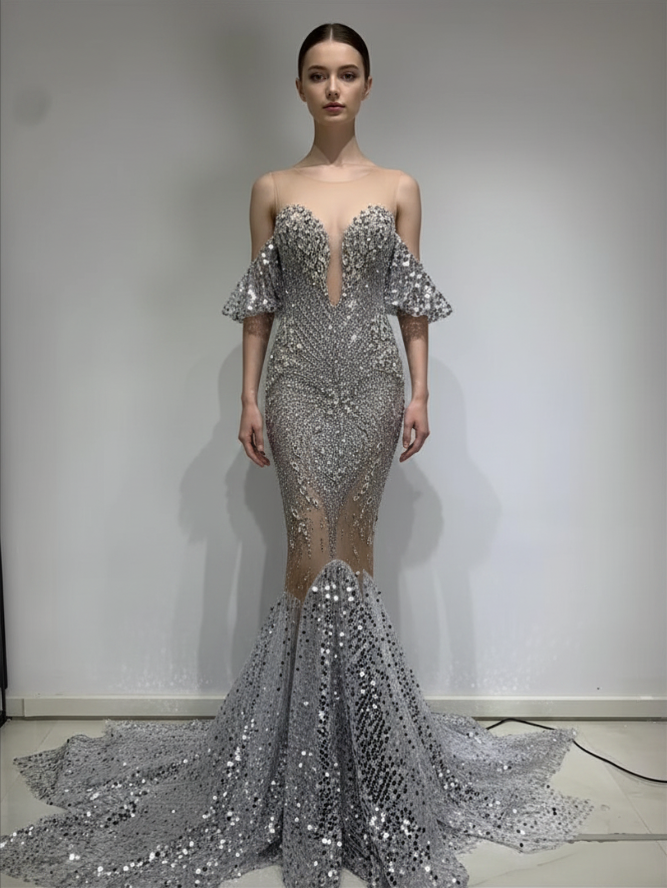 Diamond Sequince Gown