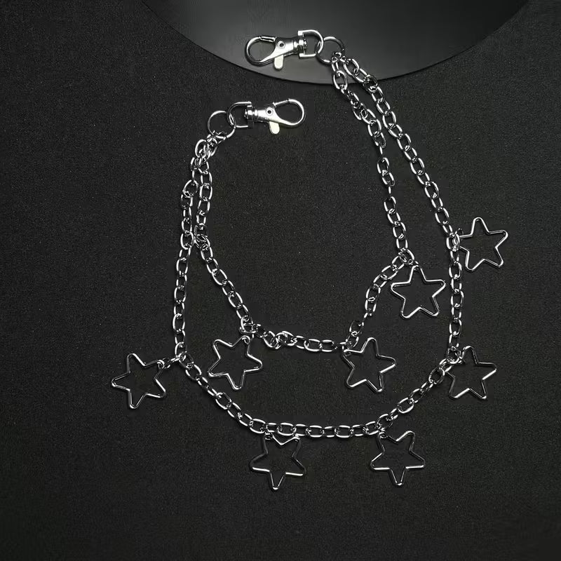 Star Astrology Wallet Chain