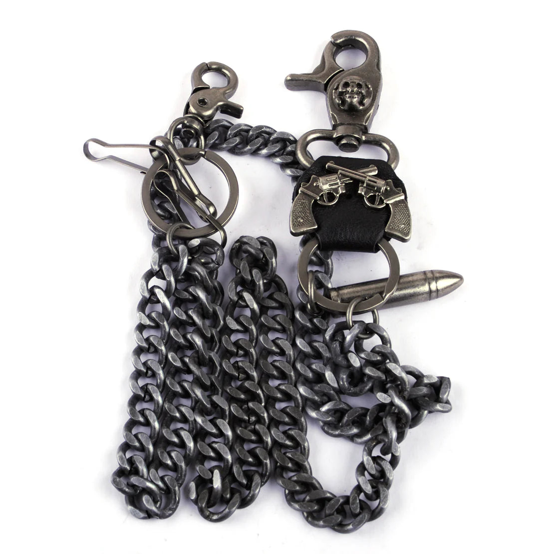 Spiked Heavy Metal Wallet Chain