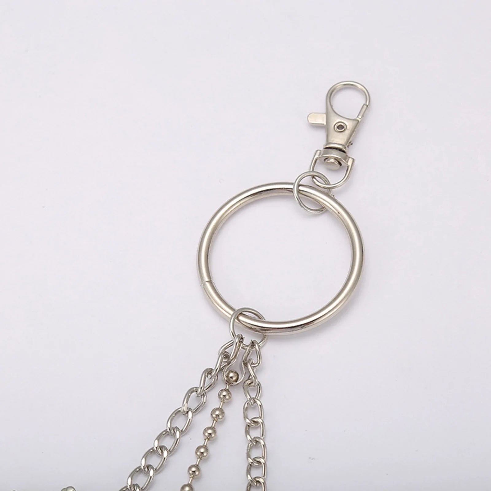 Cross O-Ring Layered Pants Chain