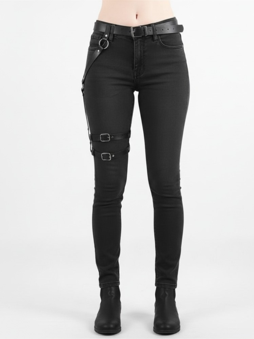 Strappy Leg Harness Belt XS- Plus Size