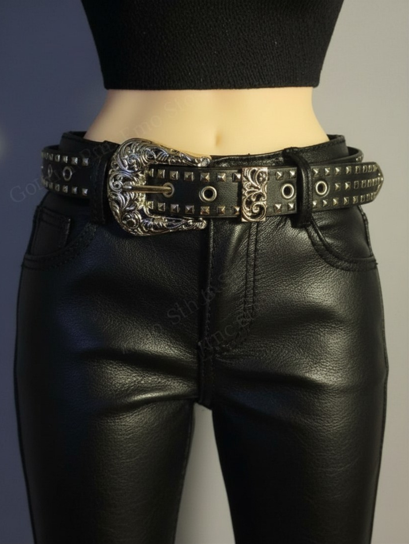 Rivet Studded Belt