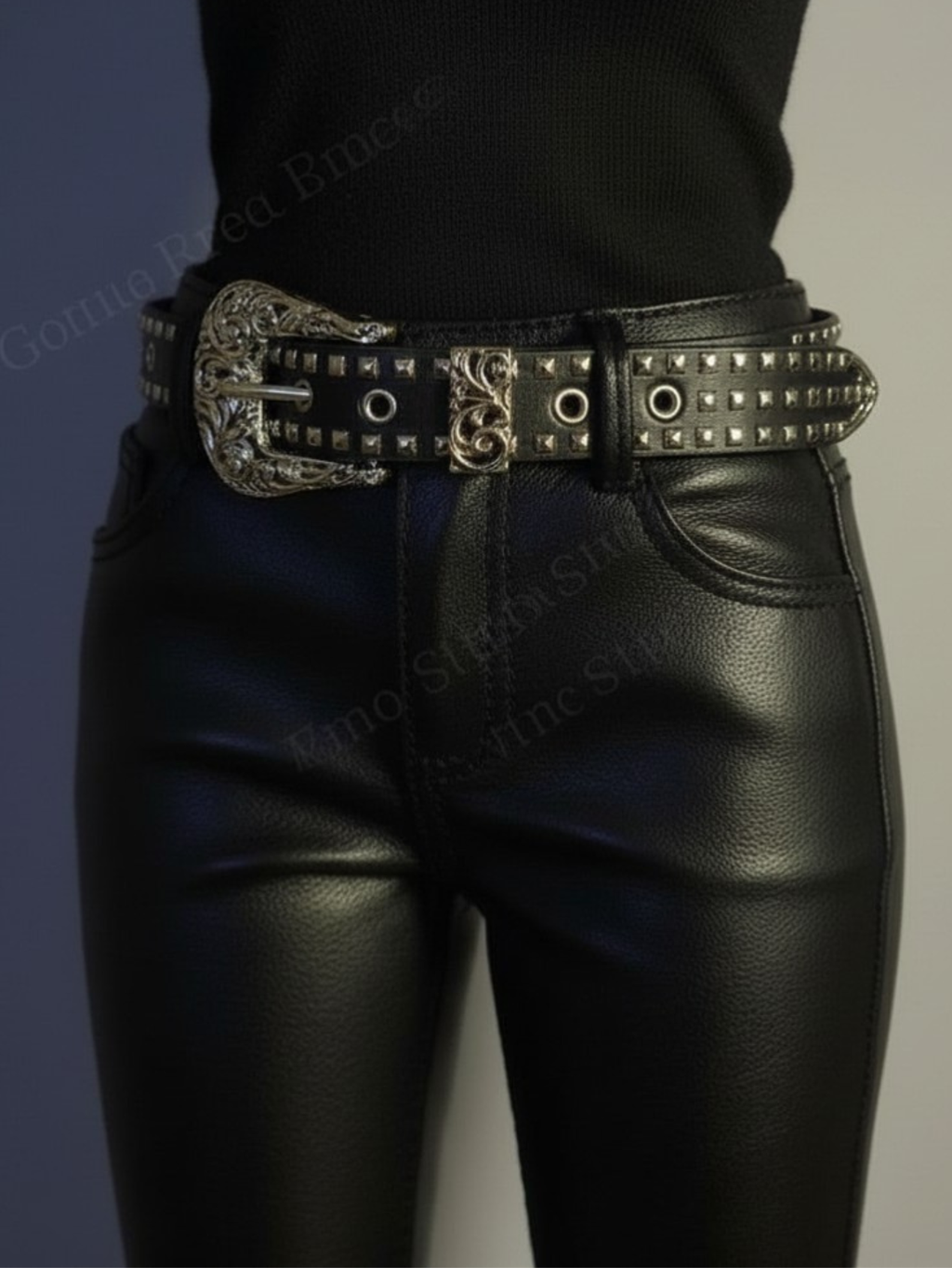 Rivet Studded Belt