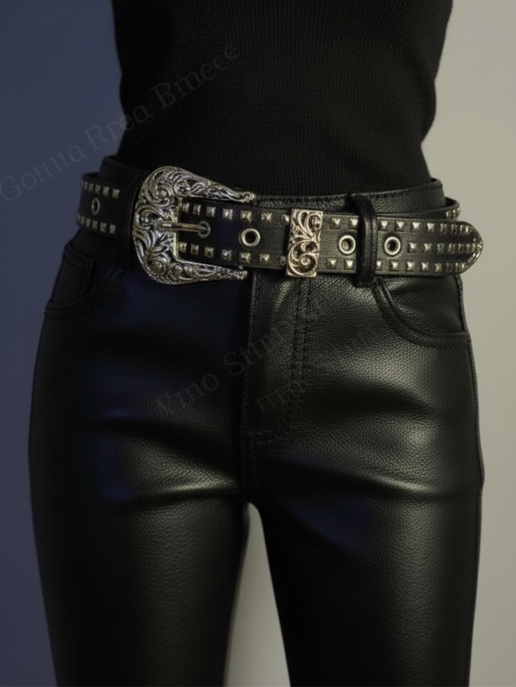 Rivet Studded Belt