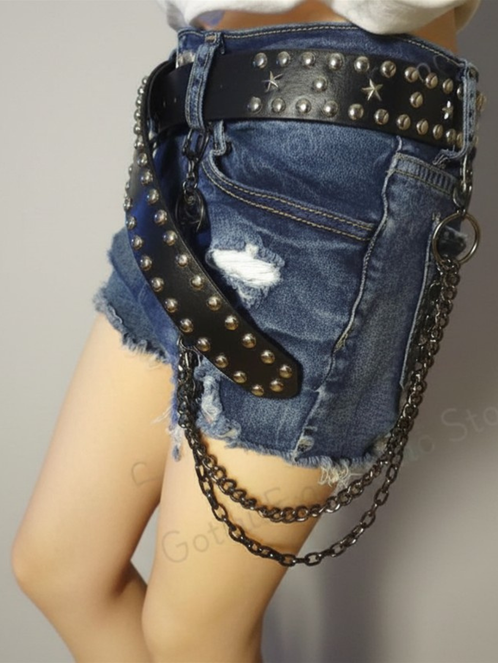 Rivet Star Studded Belt