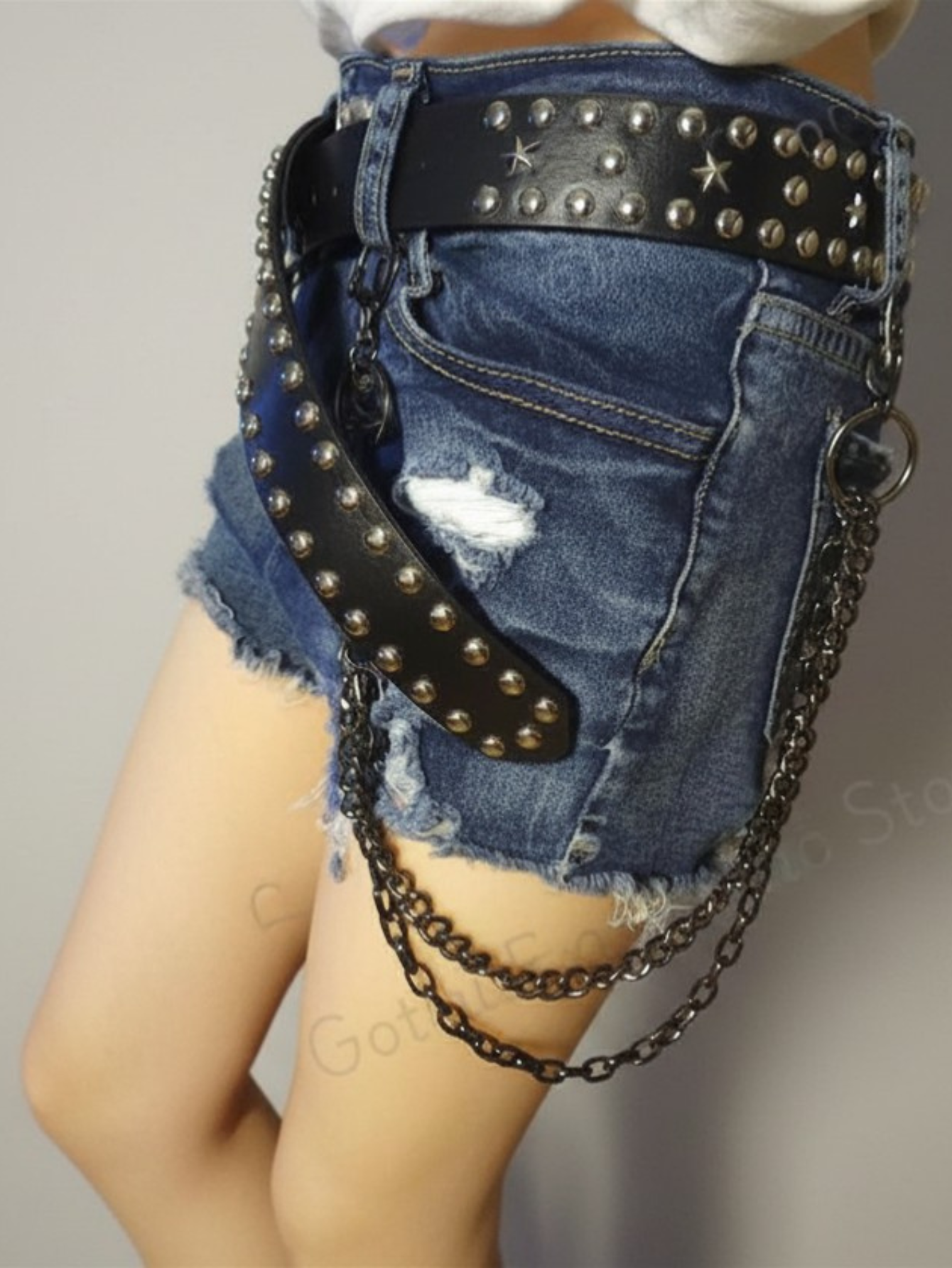 Rivet Star Studded Belt