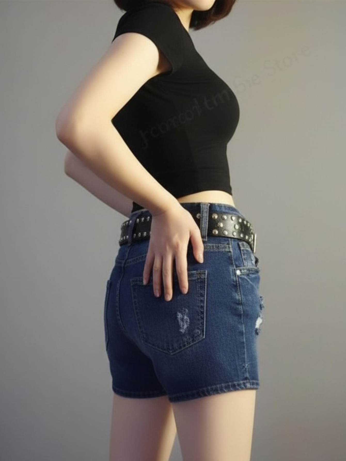 Rivet Star Studded Belt