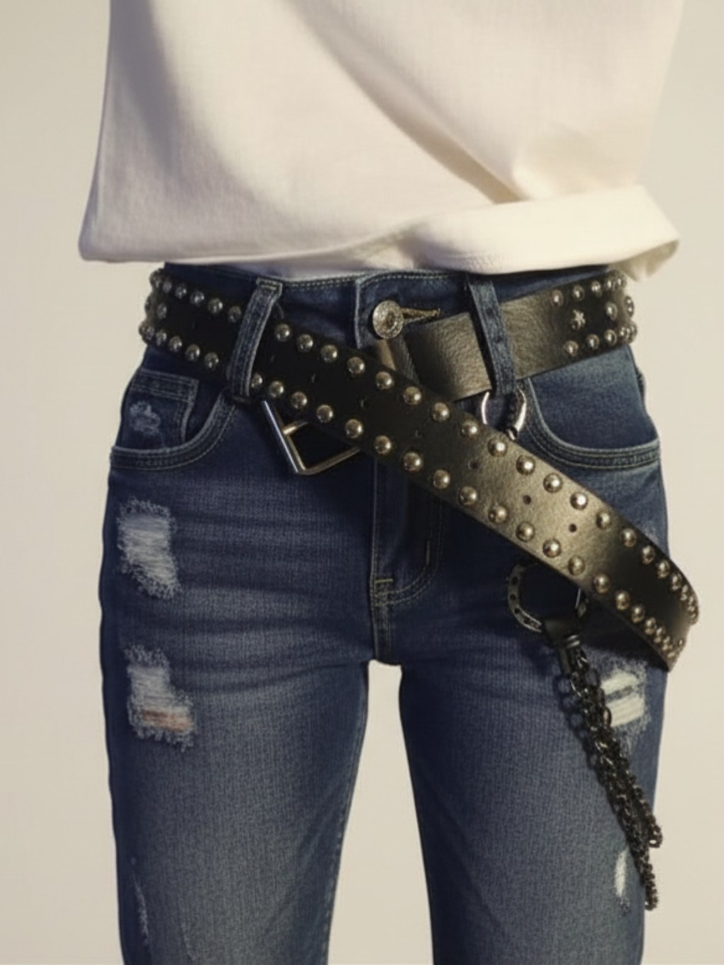 Rivet Star Studded Belt