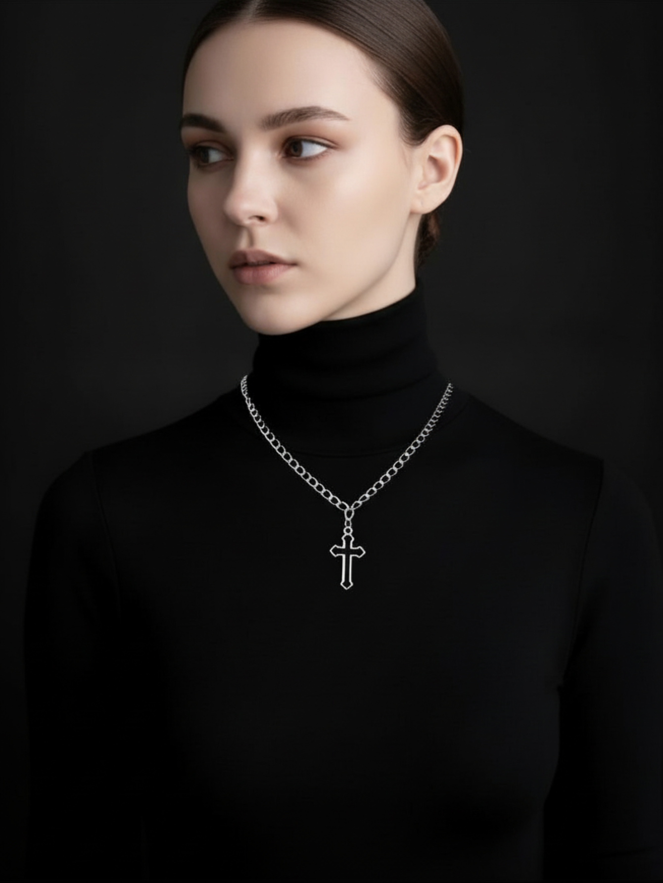 Cross Chain Necklace