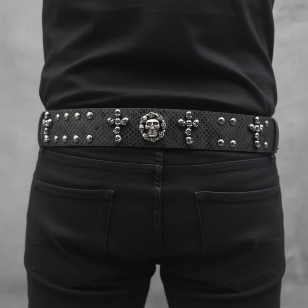 Skull Cross Belt