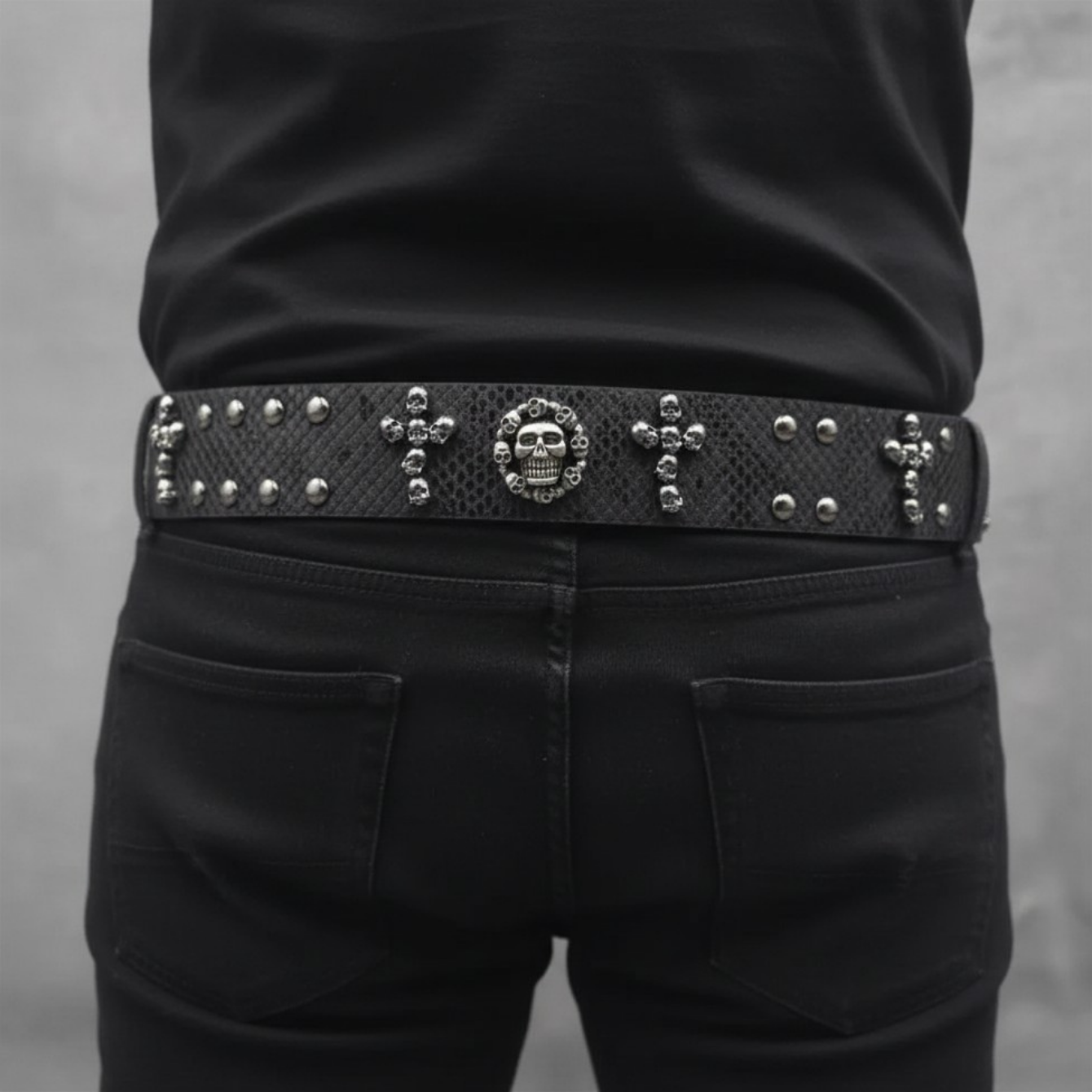 Skull Cross Belt
