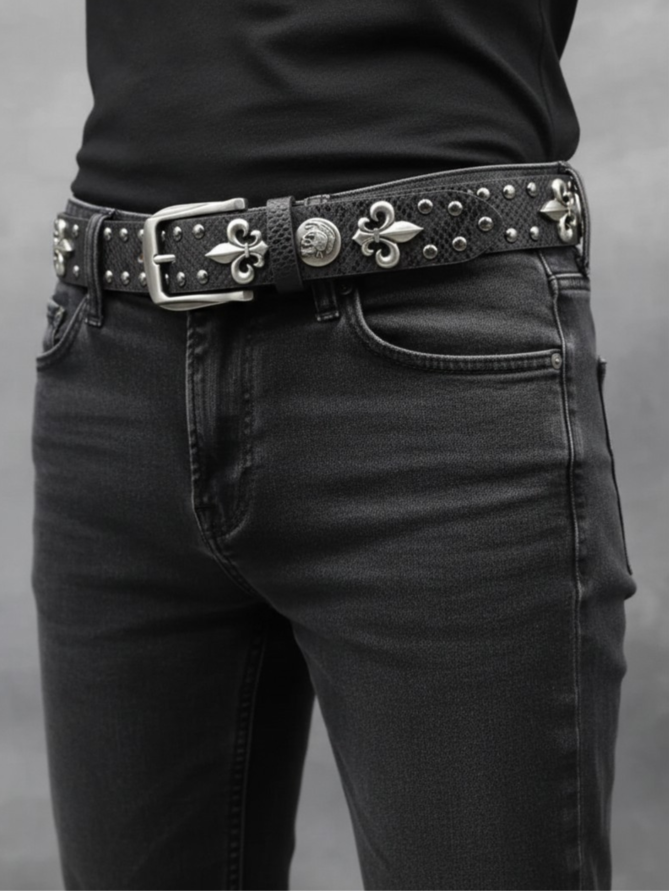 Skull Cross Belt