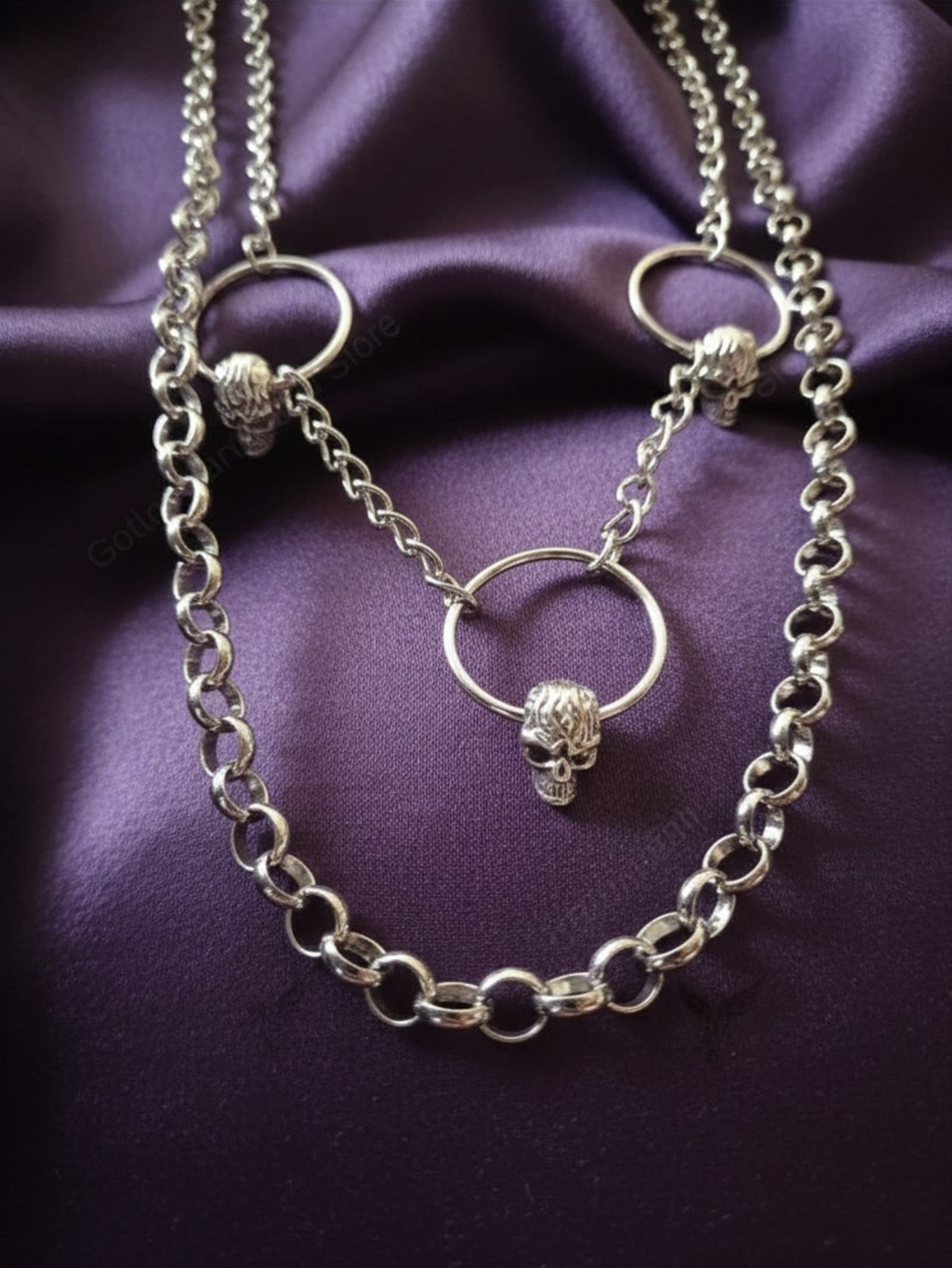 Gothic Skull Necklace