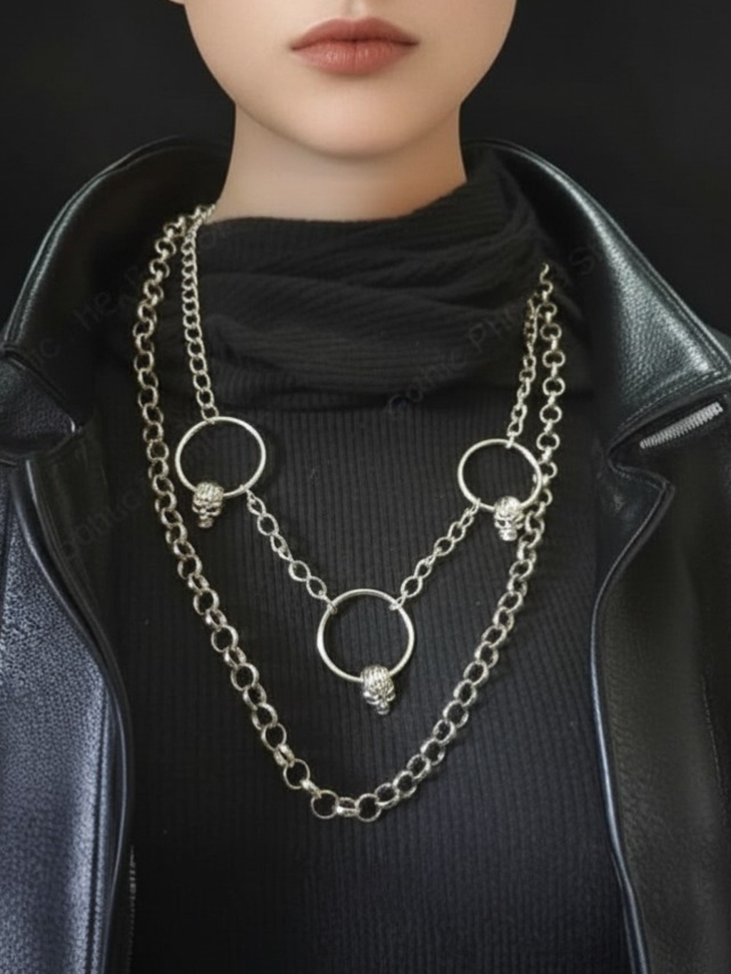Gothic Skull Necklace