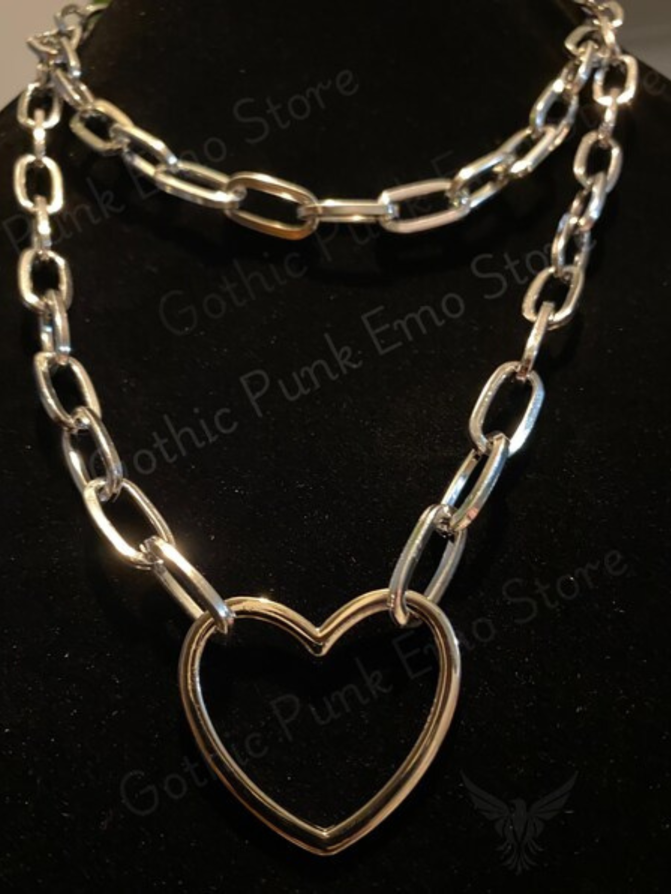 Gothic Heart Necklace