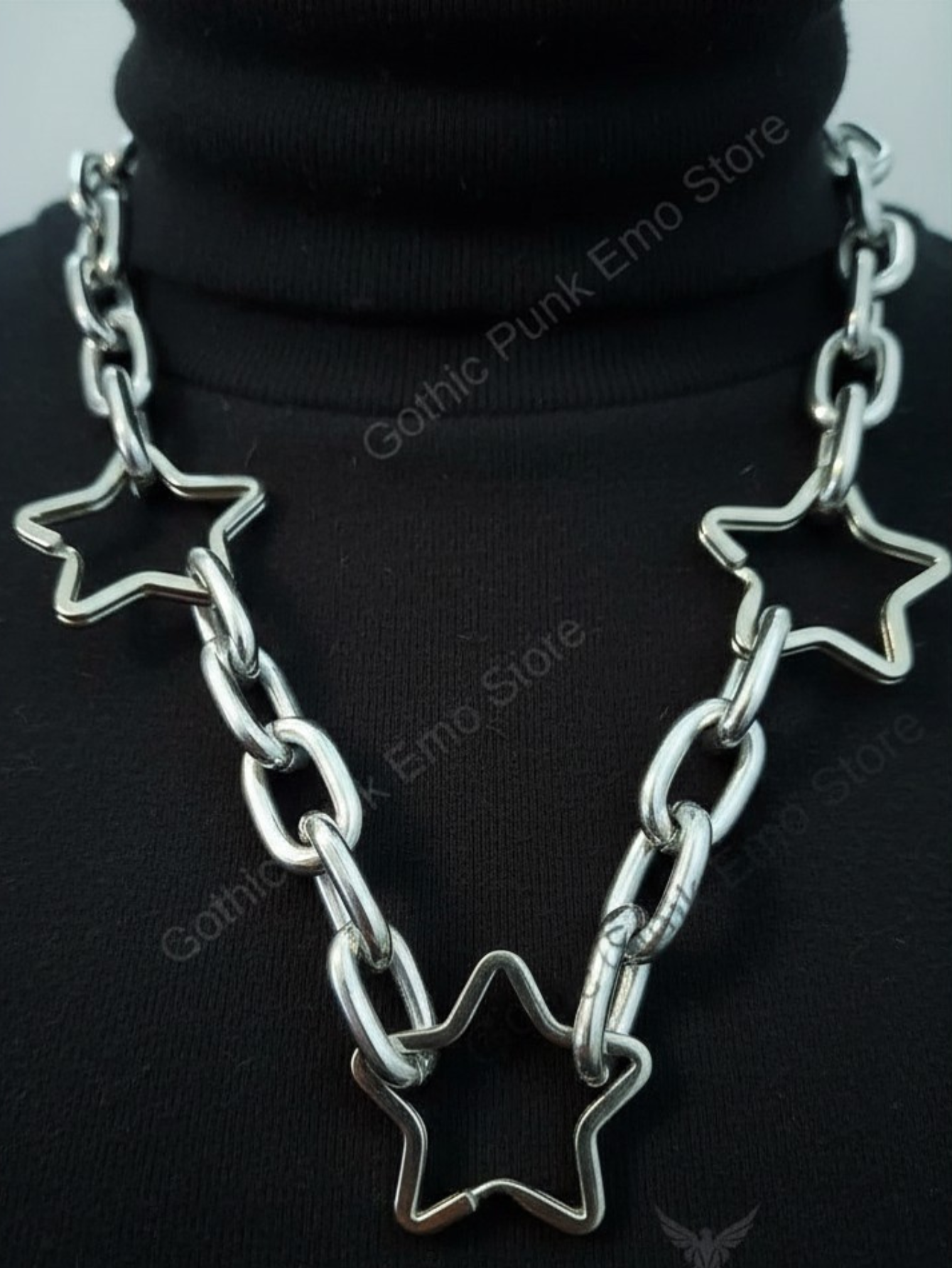 Star Chain Emo Necklace