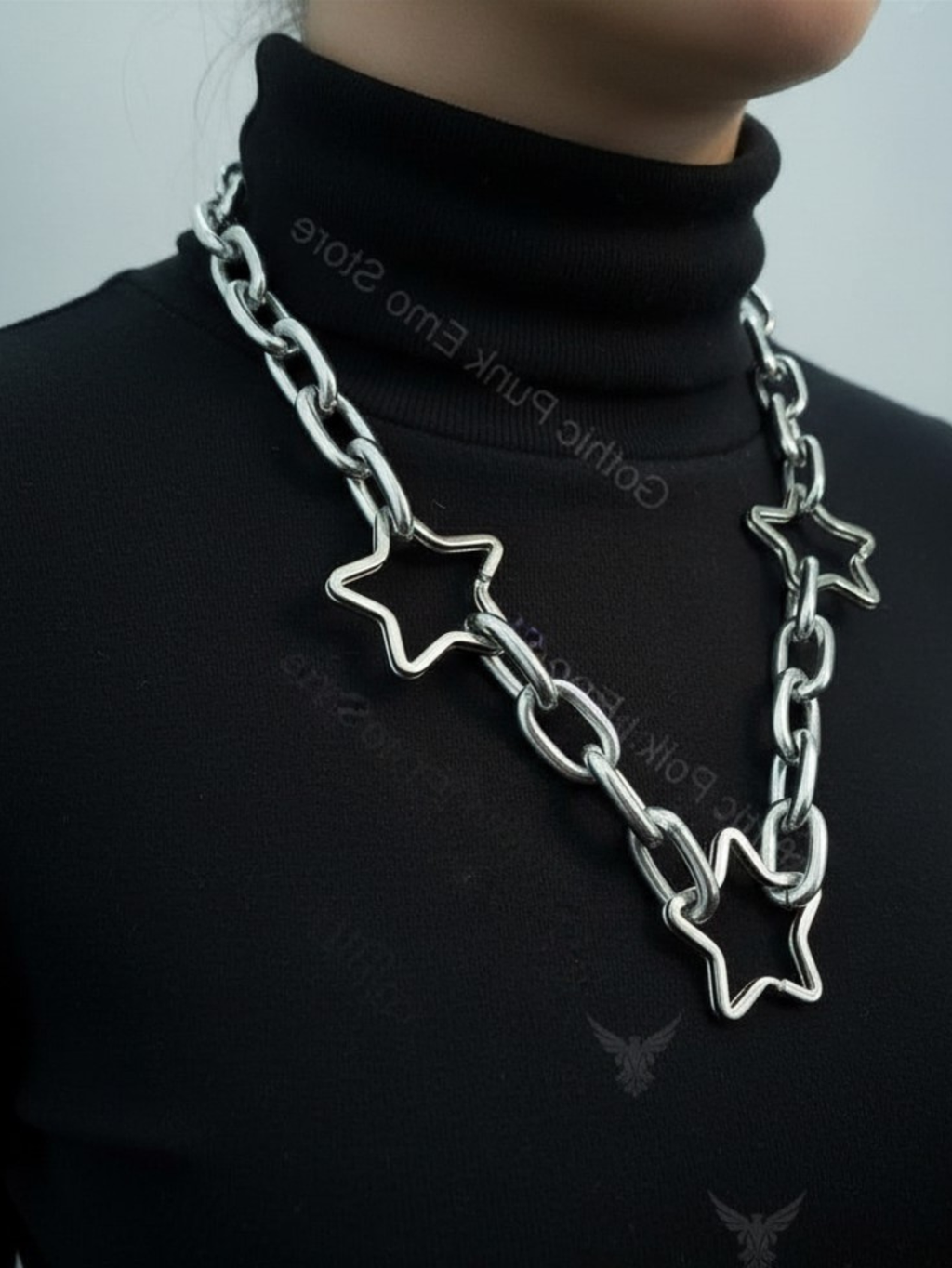 Star Chain Emo Necklace