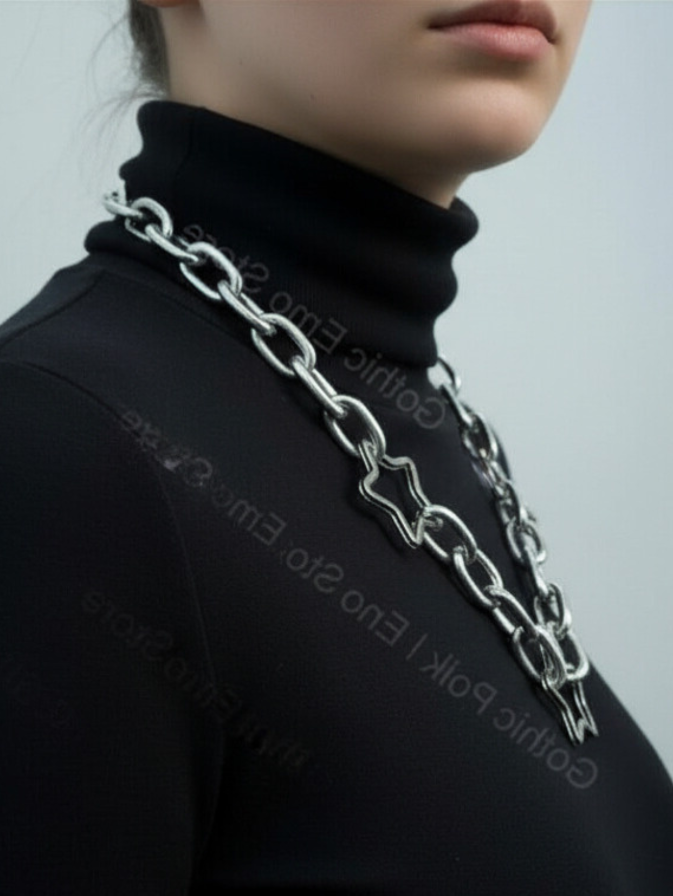 Star Chain Emo Necklace