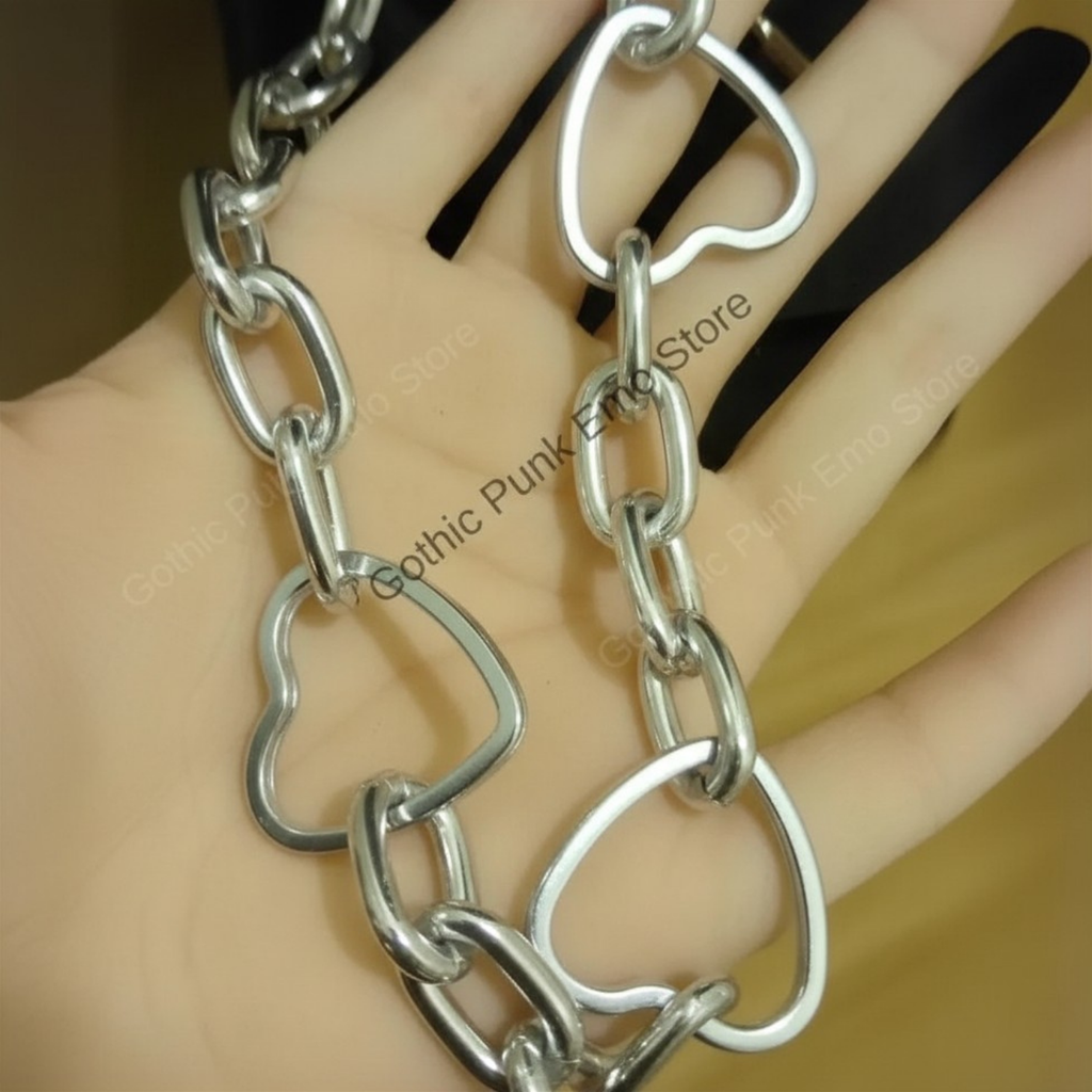 Heart O-Ring Wallet Chain