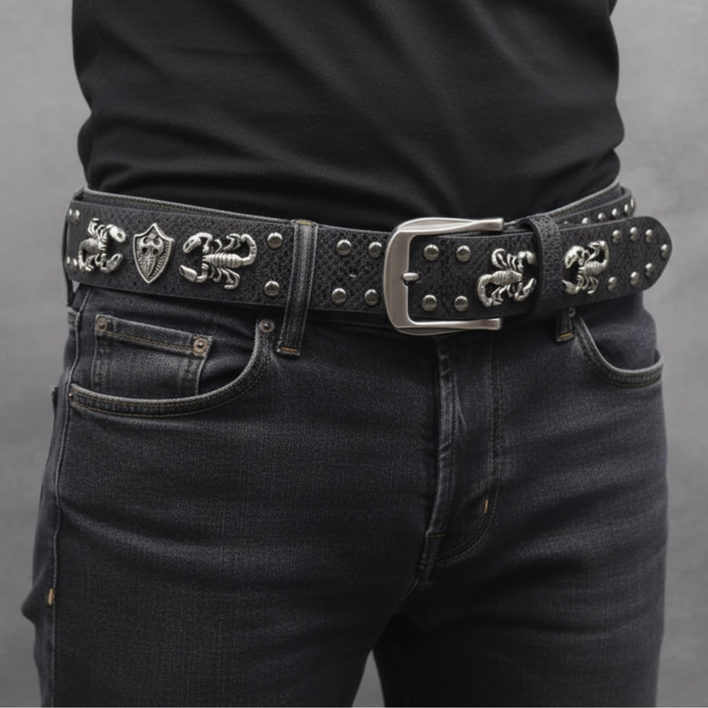 Spider Studded Belt