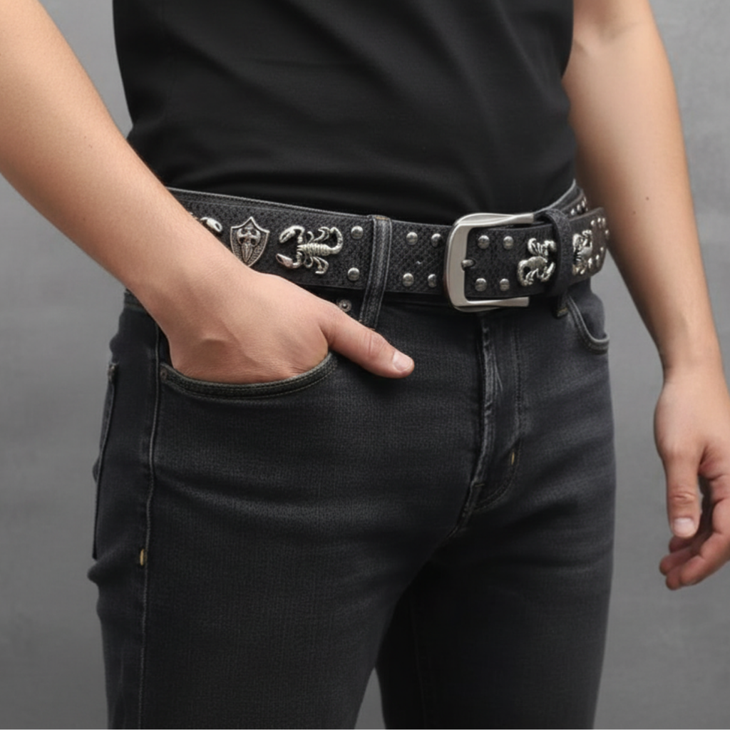 Spider Studded Belt