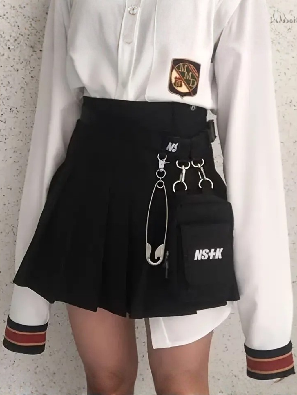Punk Safety Pin Pants Clip