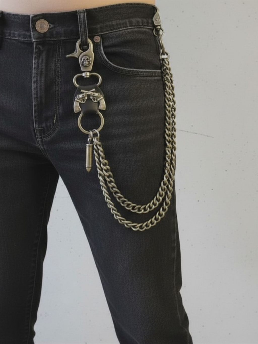 Bullet Gun Pants Chain