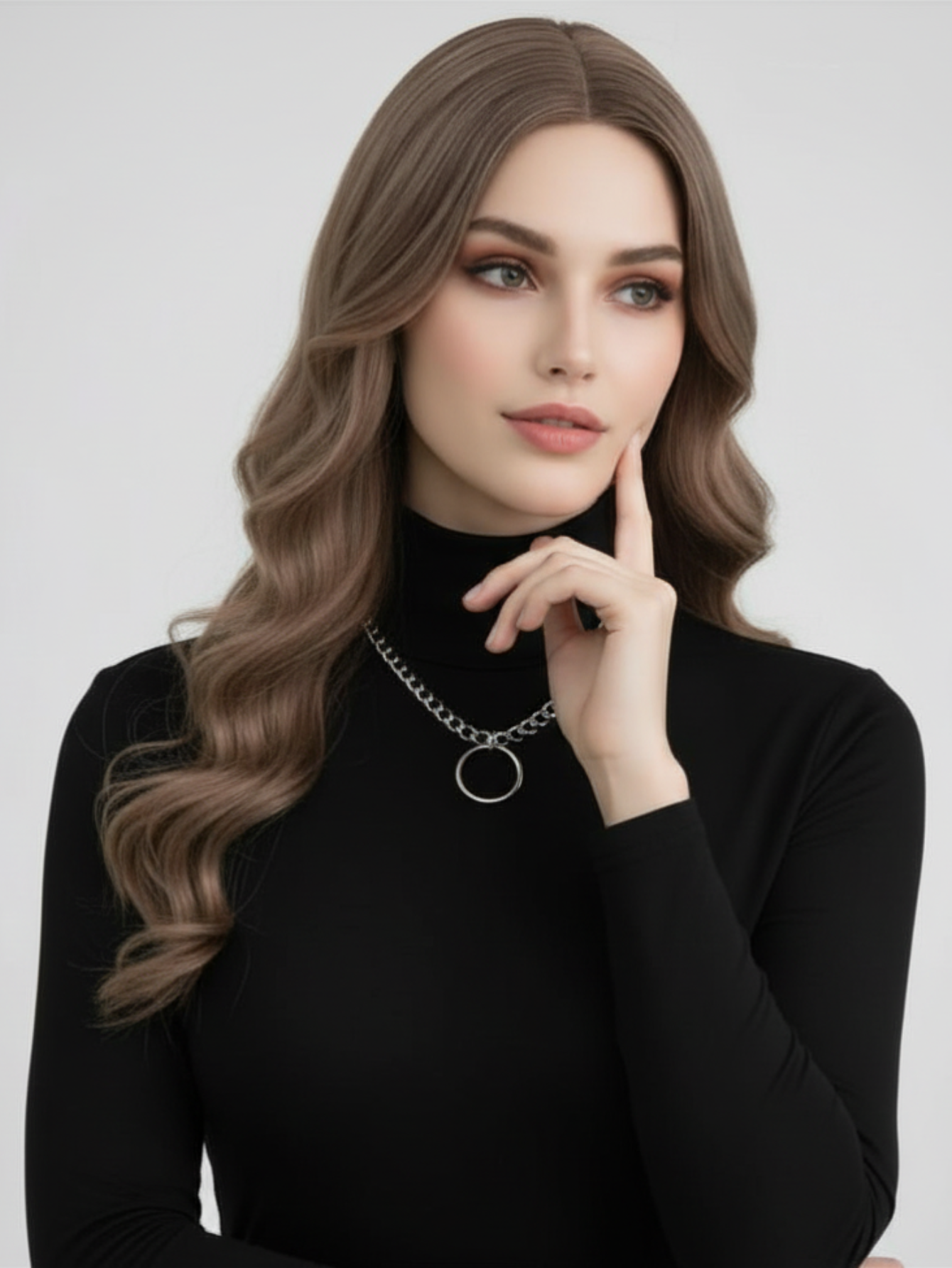O Ring Chain Necklace