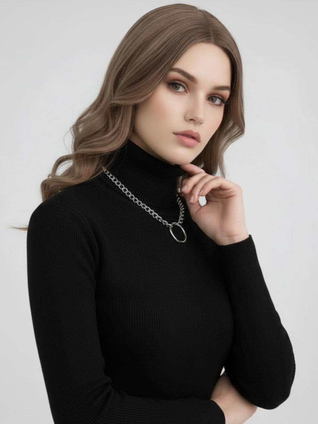 O Ring Chain Necklace