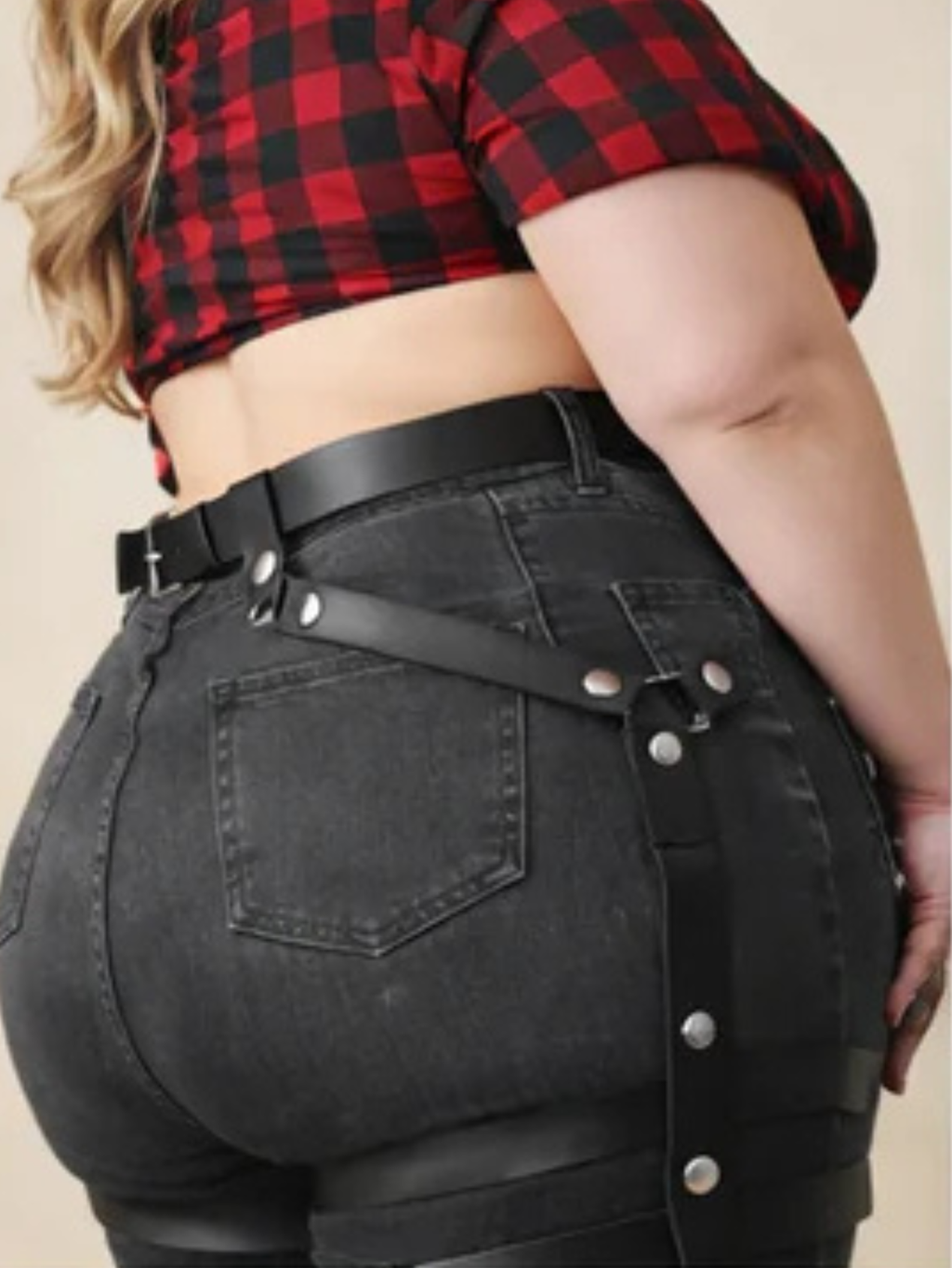 Strappy Leg Harness Belt XS- Plus Size