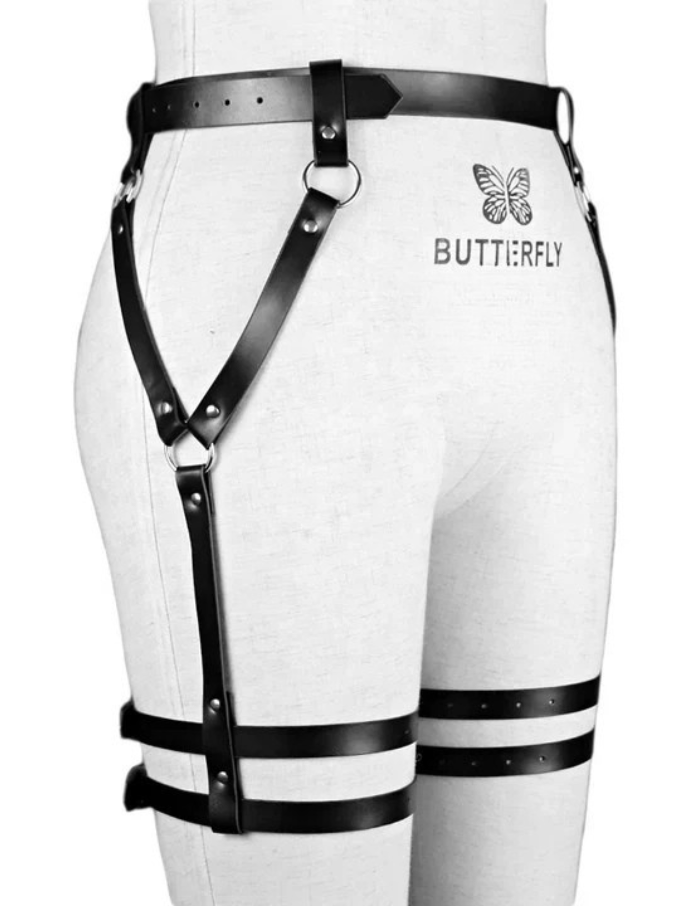 Strappy Leg Harness Belt XS- Plus Size