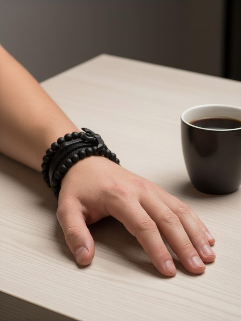 Black Axe Bracelet 4pc Set