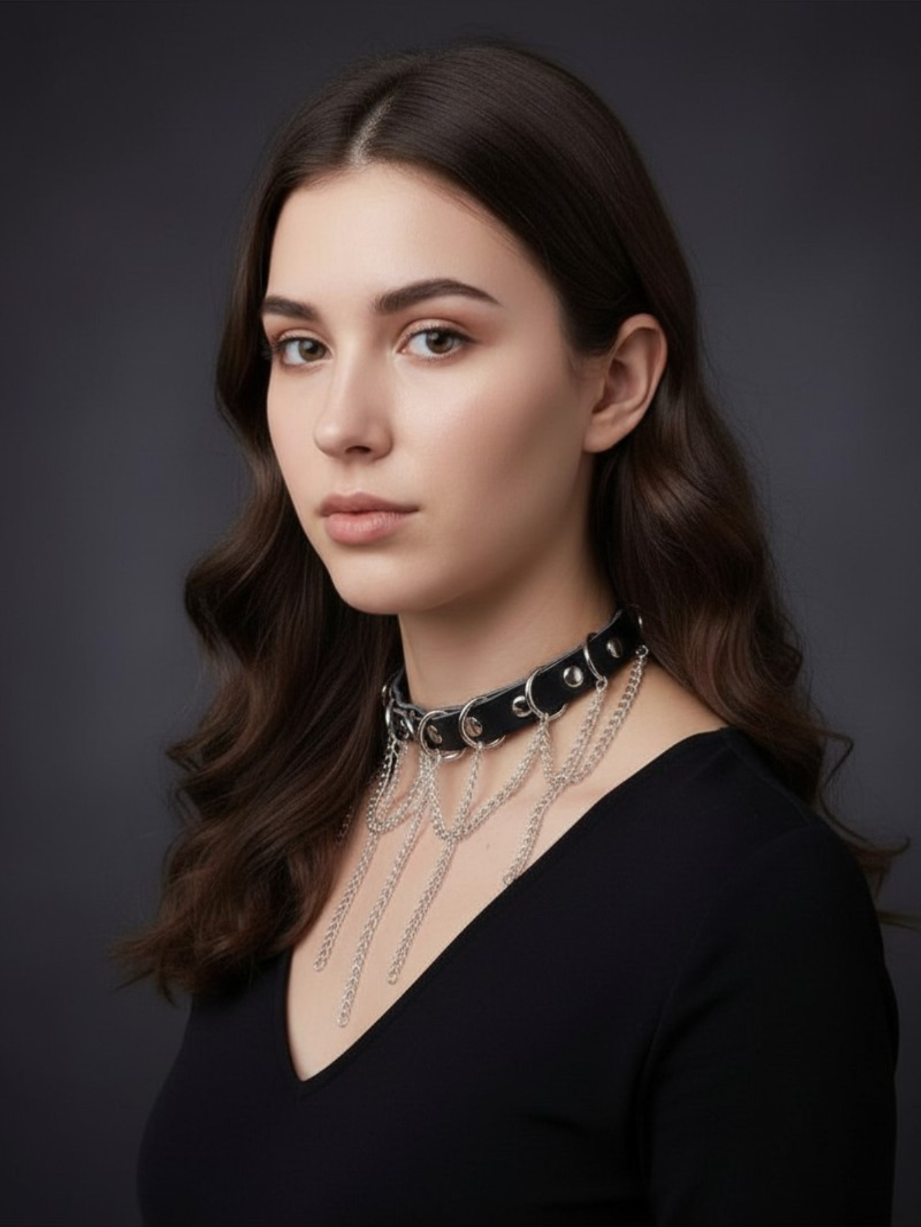 Gothic Chain Choker