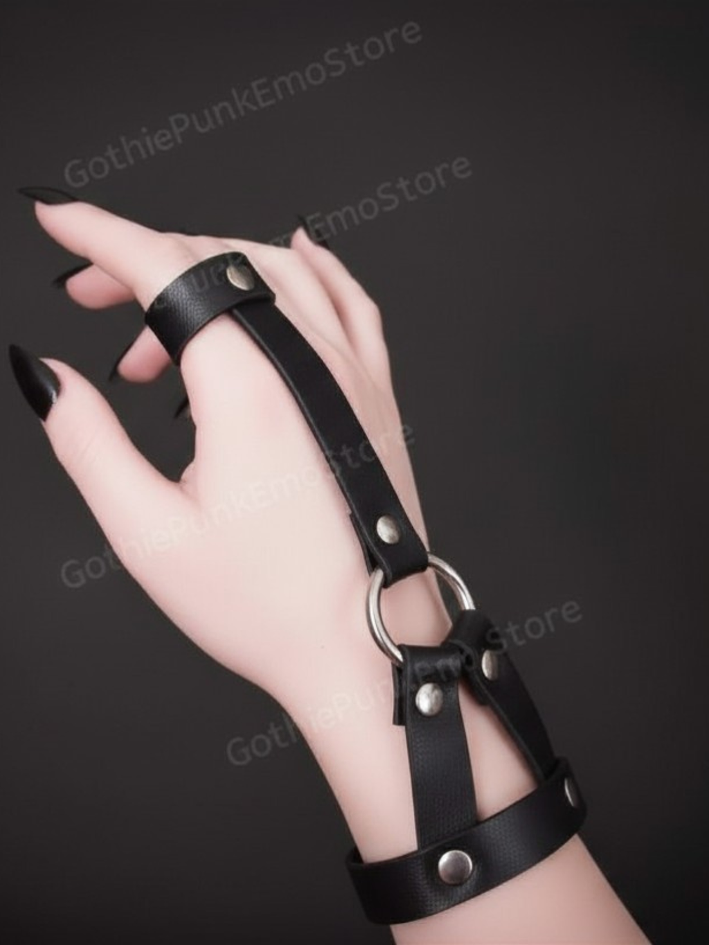 Chain Ring Bracelet Glove