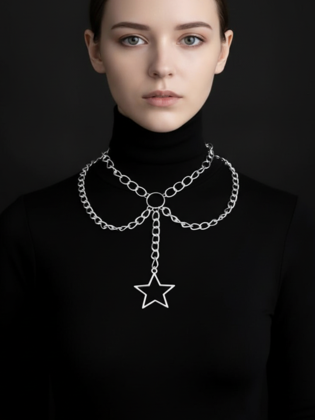 Star Astrology Chain Necklace