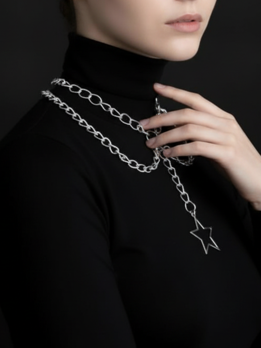 Star Astrology Chain Necklace