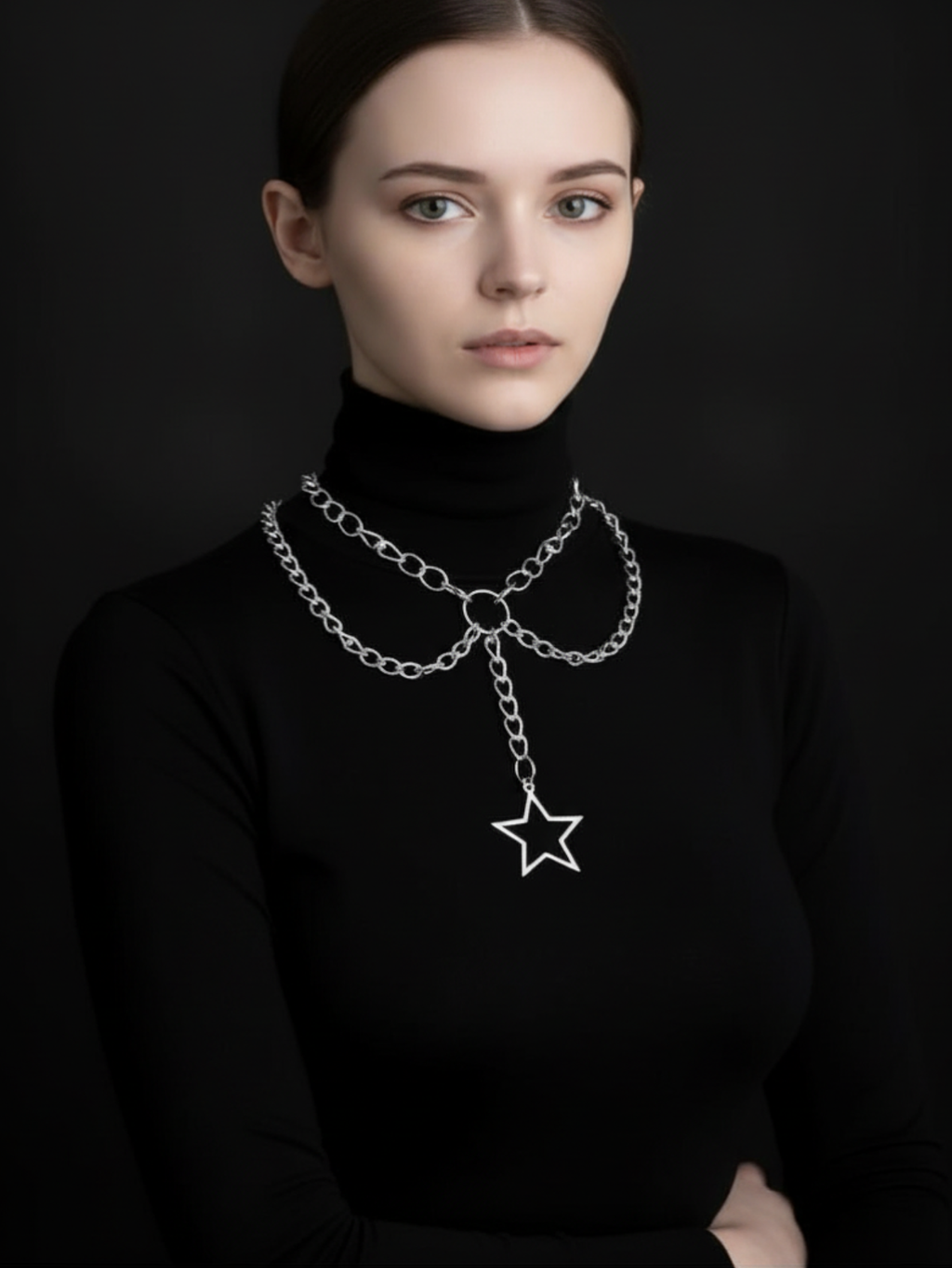 Star Astrology Chain Necklace