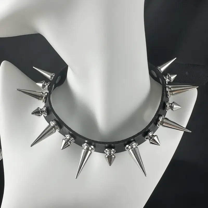Spiked Gothic Choker