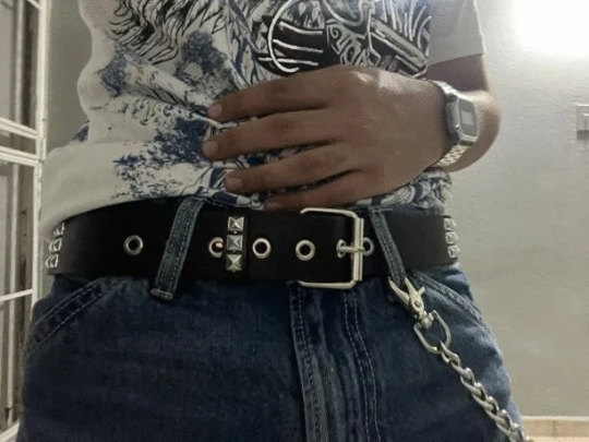Pyramid Studded Belt