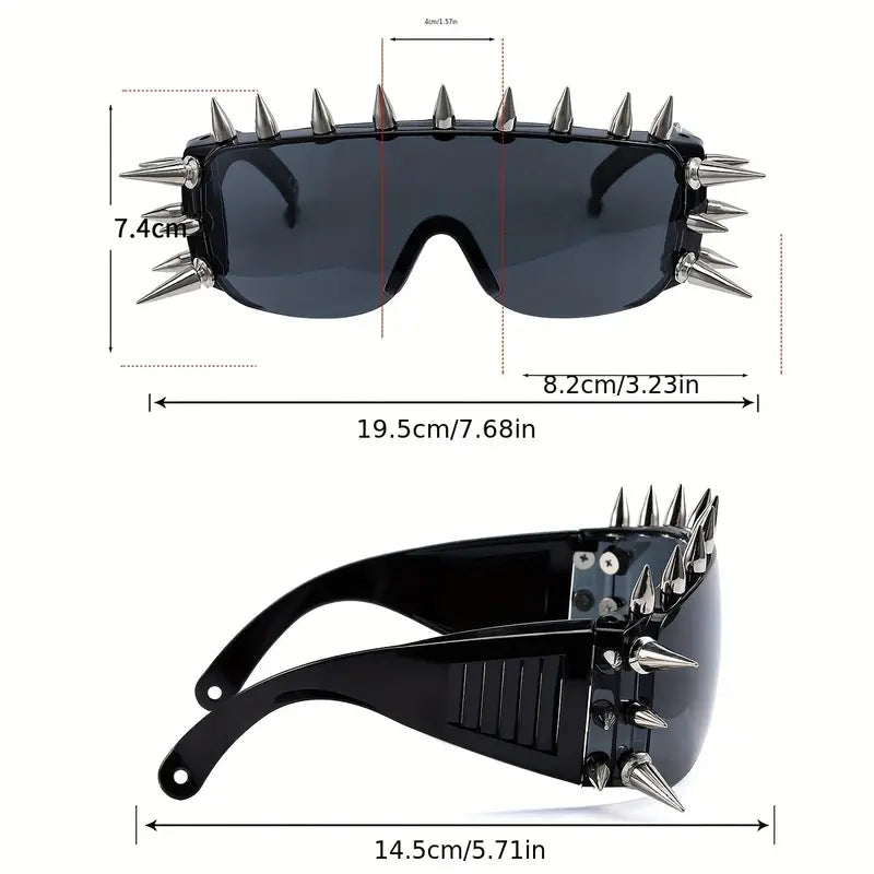 Spiked Punk Rock Sunglasses