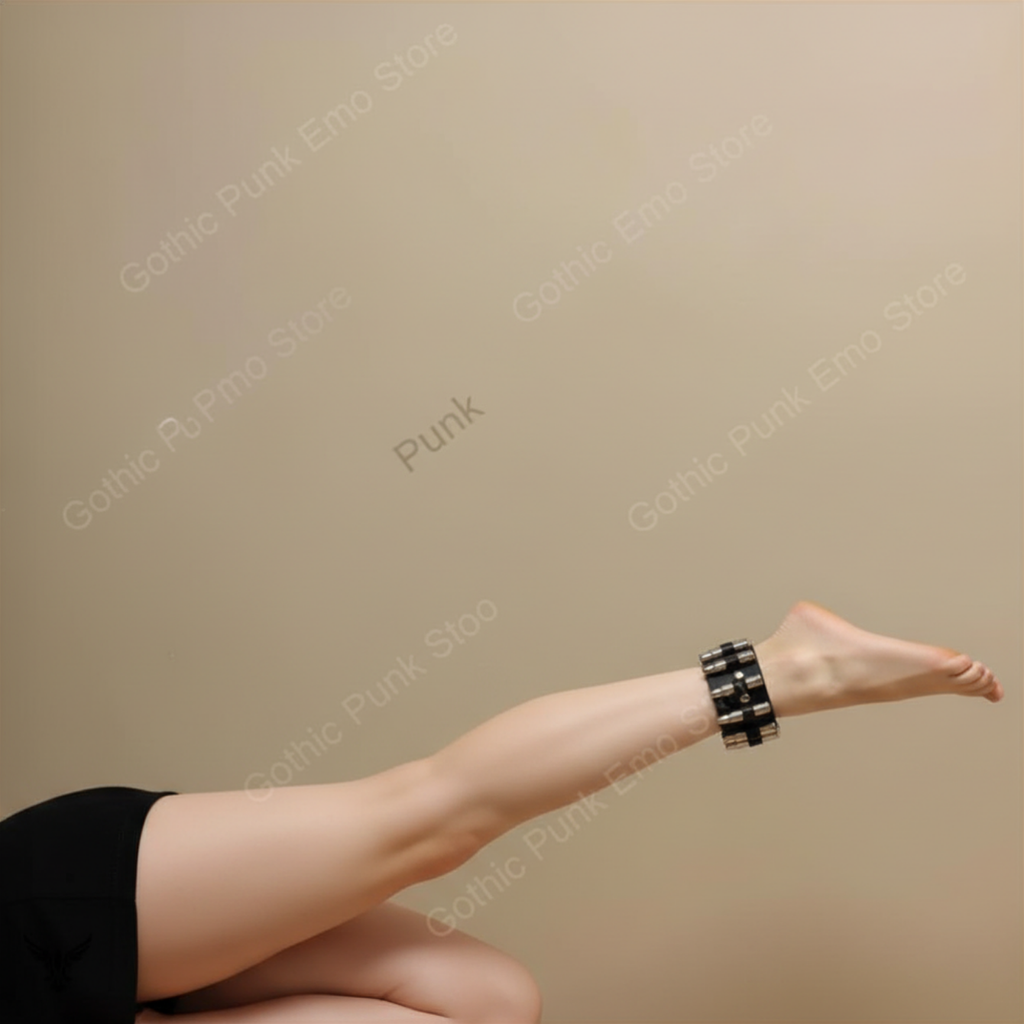 Punk Thigh High Bullet Garters