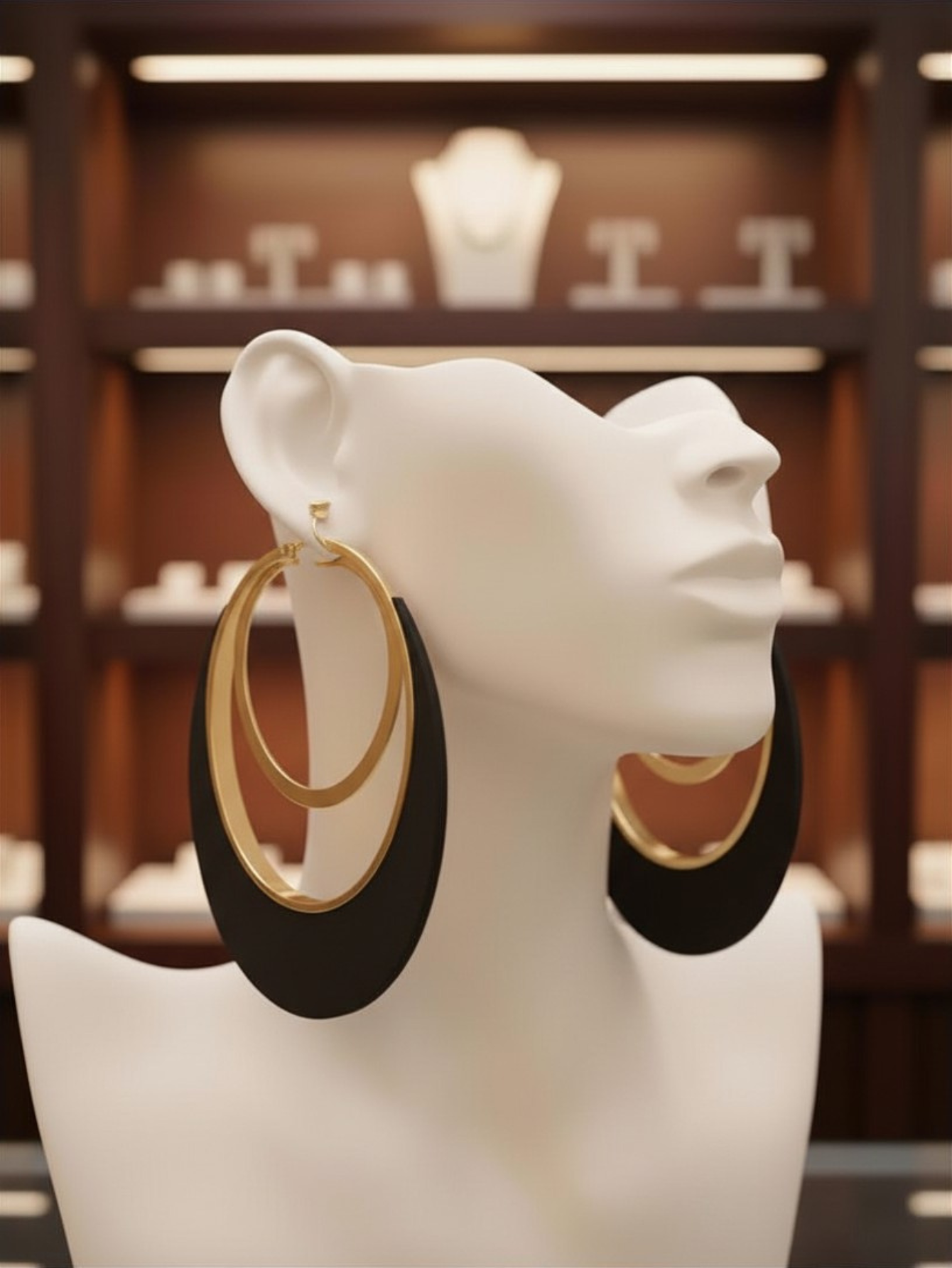 African Boho Tribal Earrings