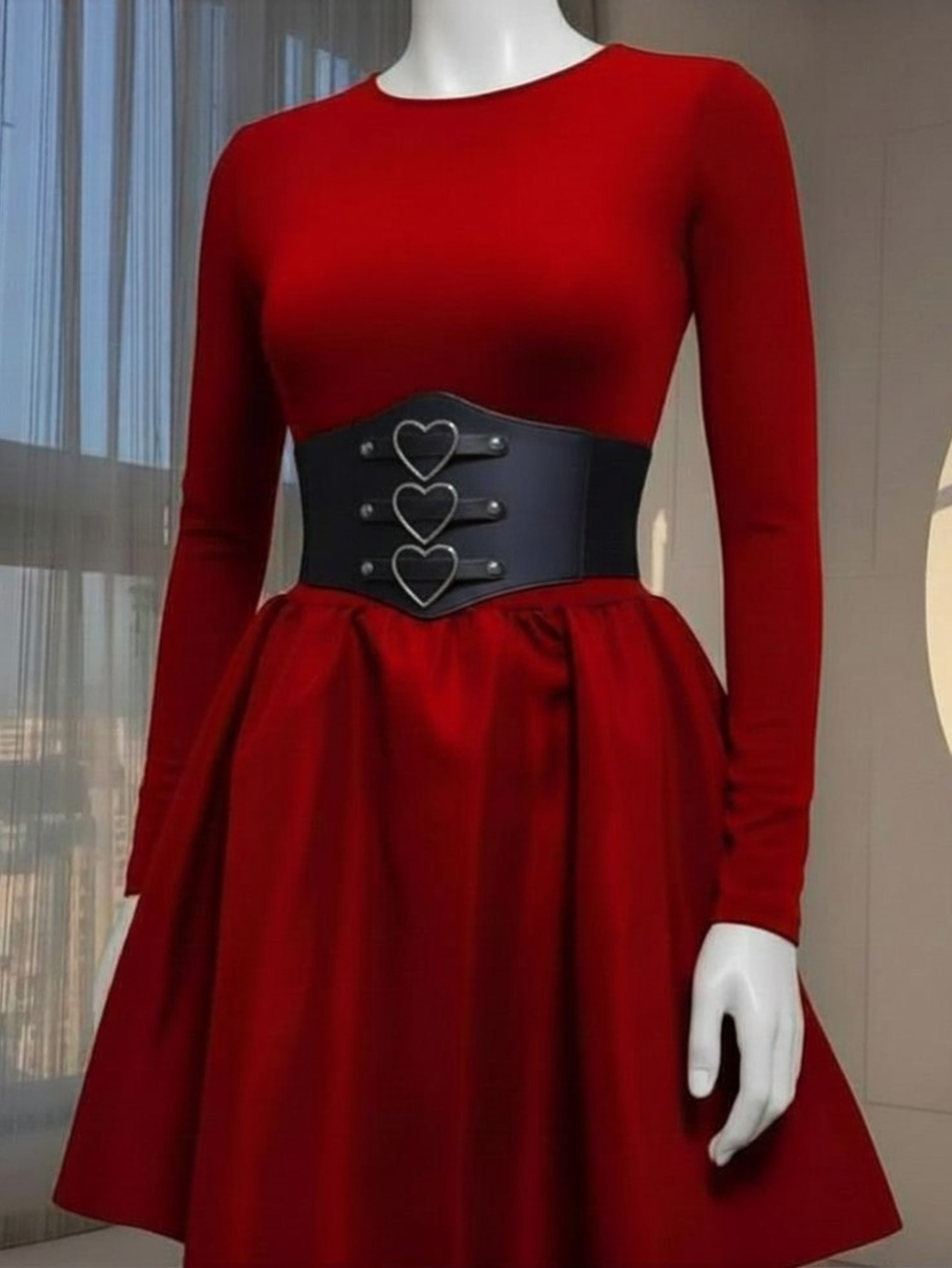 O Ring Corset Harness Belt
