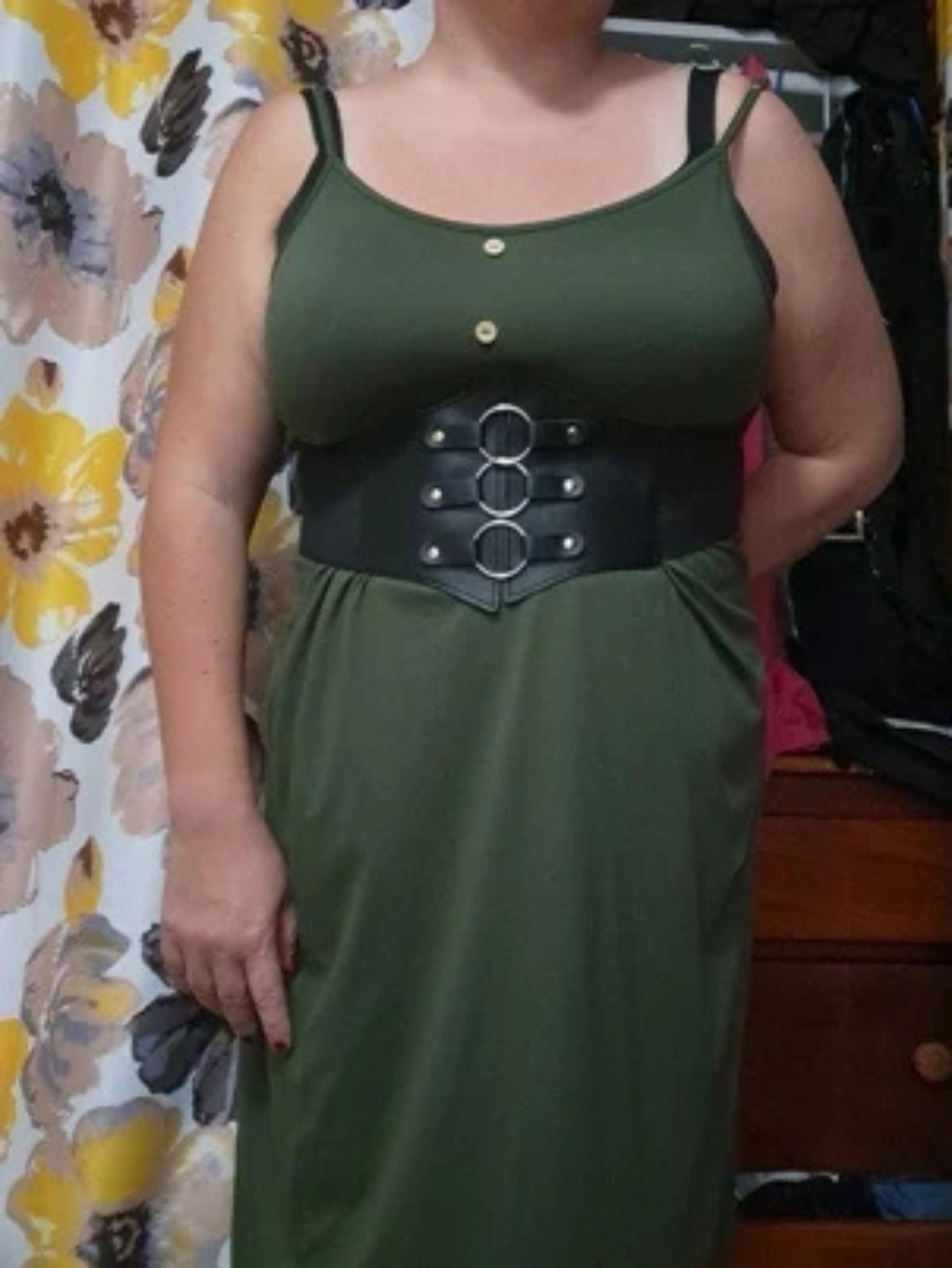 O Ring Corset Harness Belt