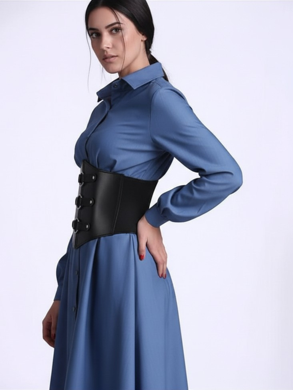 O Ring Corset Harness Belt