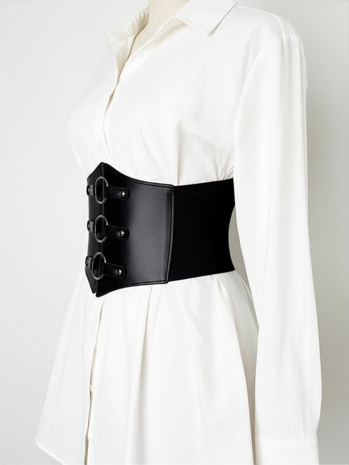 O Ring Corset Harness Belt
