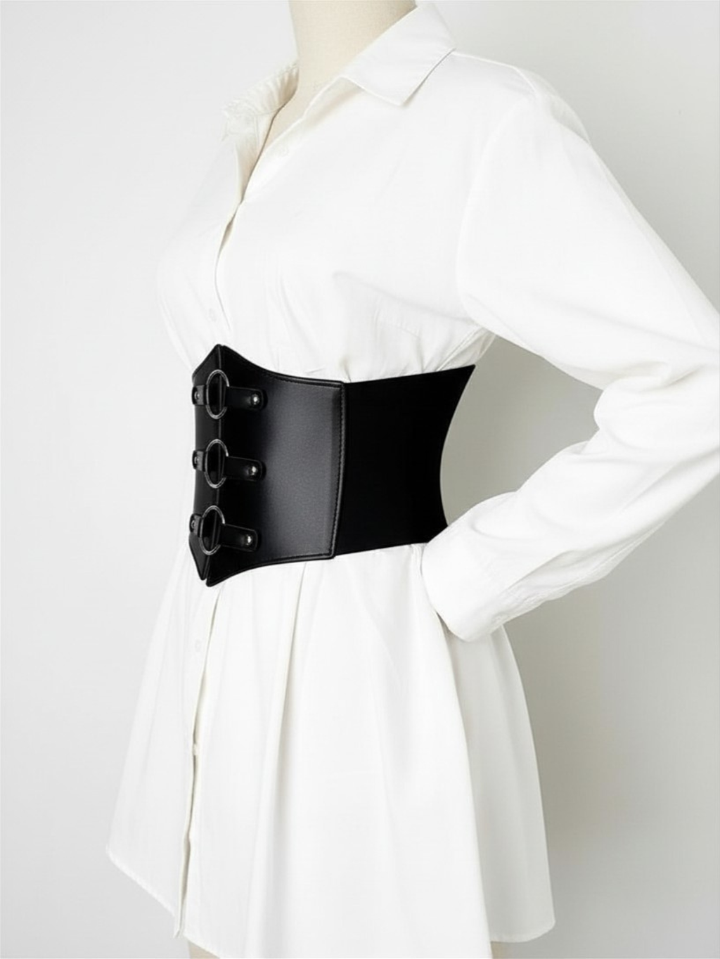 O Ring Corset Harness Belt