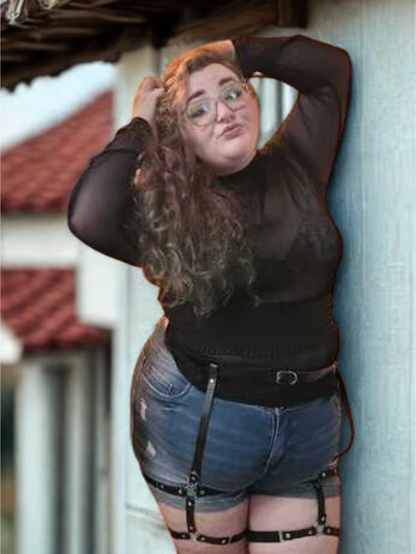 Plus Size Leg Harness