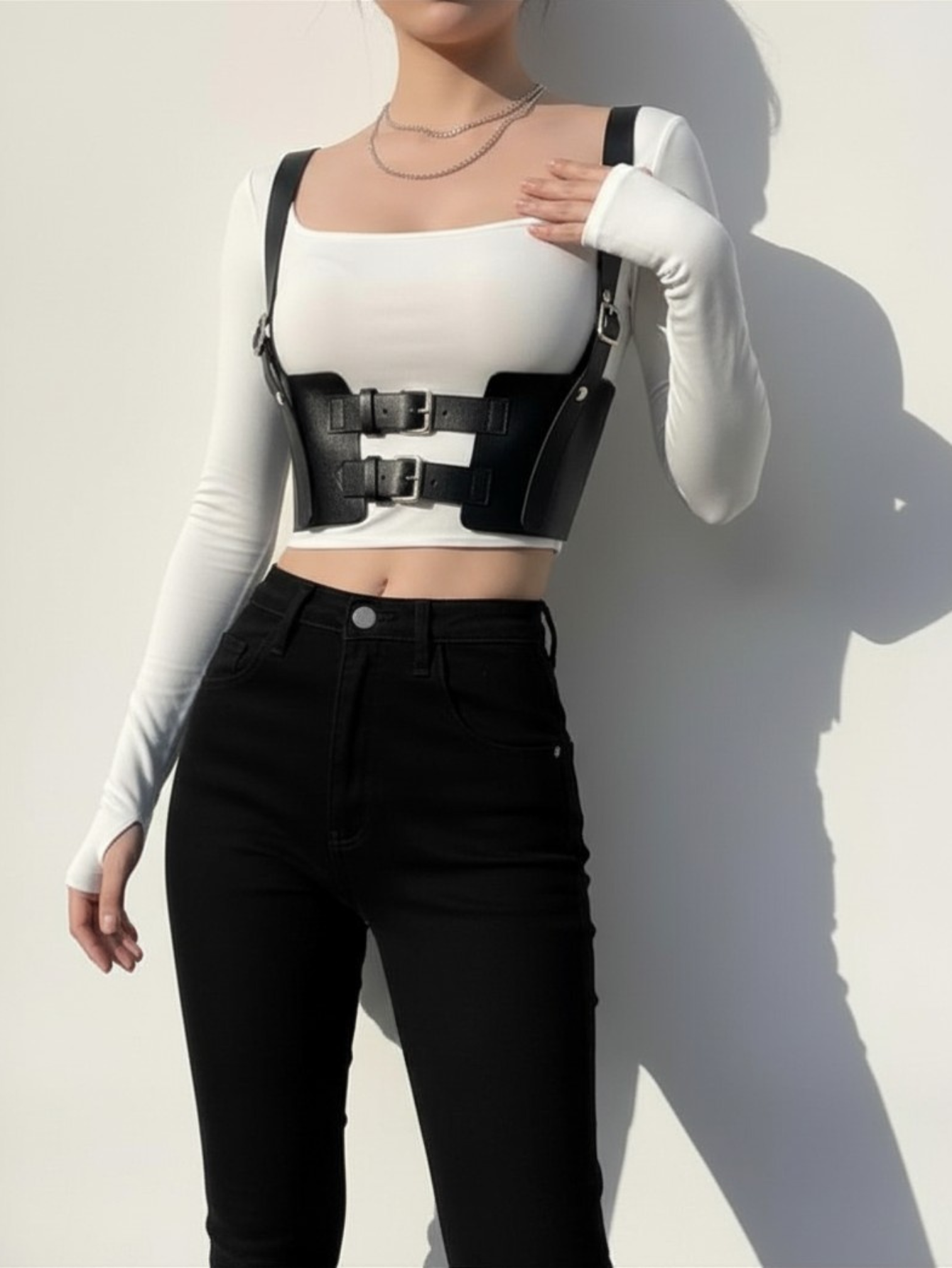 Harness Corset Belt
