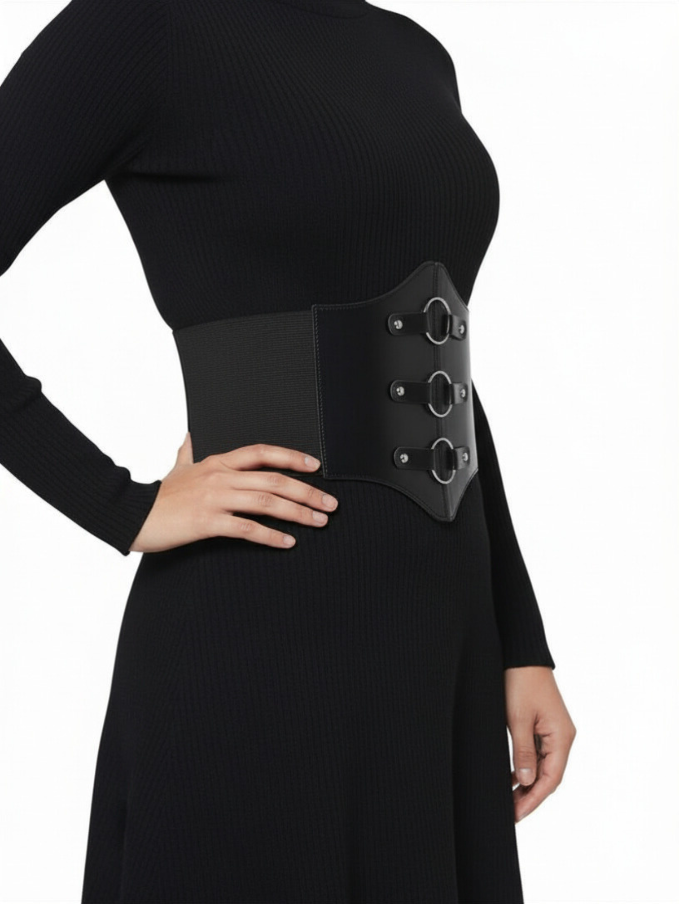 O Ring Corset Harness Belt